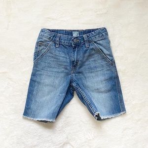 Baby Gap raw hem denim shirts 5 years